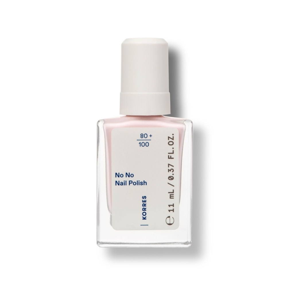 Korres No No Nail Polish With Sweet Almond Oil | Creamy Pink | Vegan